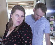 Mature busty stepmom gets anal sex from young stepson