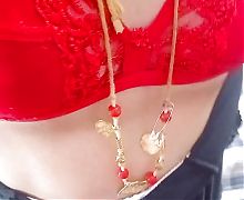 Tamil Wife Meera Ready to Fuck with Red Panty