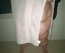 Bbw Ass Spreading Towel Drop